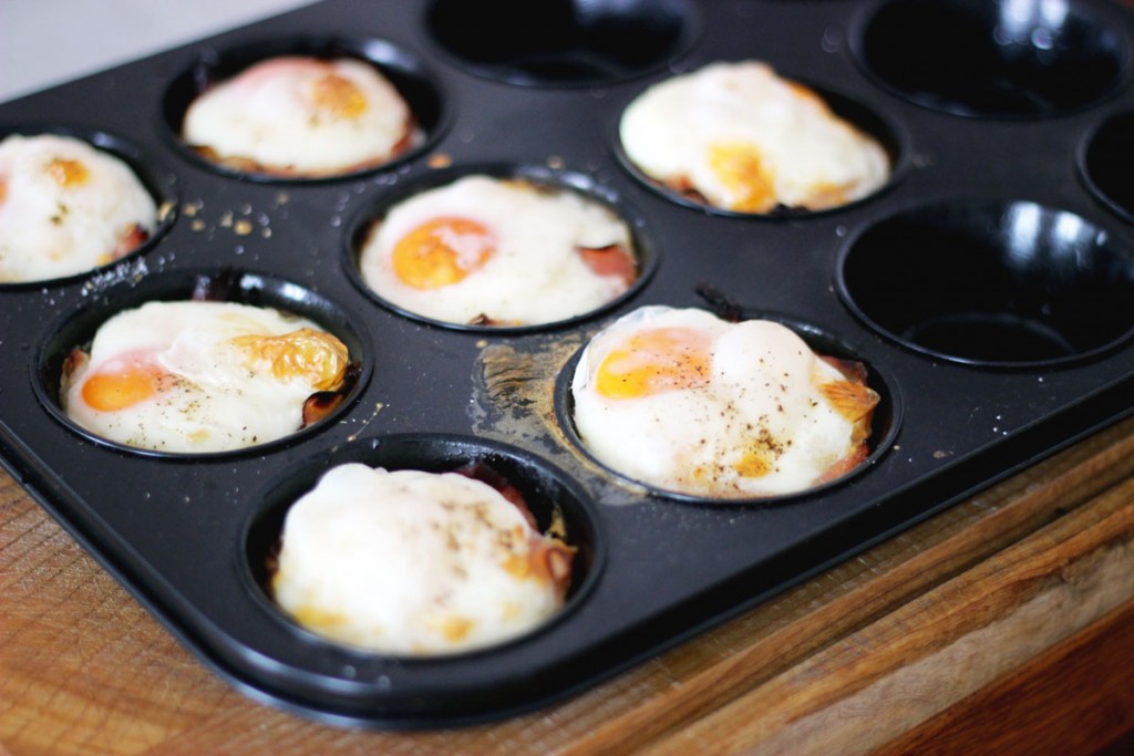 Ham & Eggs Muffins